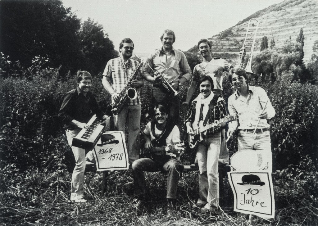 Les Patrons Gruppenbild zum 10-Jährigen Jubiläum