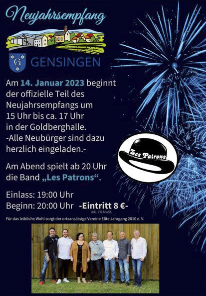 neujahrsempfang