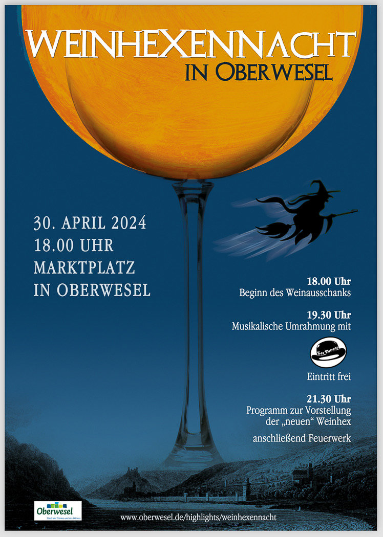 Weinhexennacht auf dem Marktplatz in Oberwesel 2024