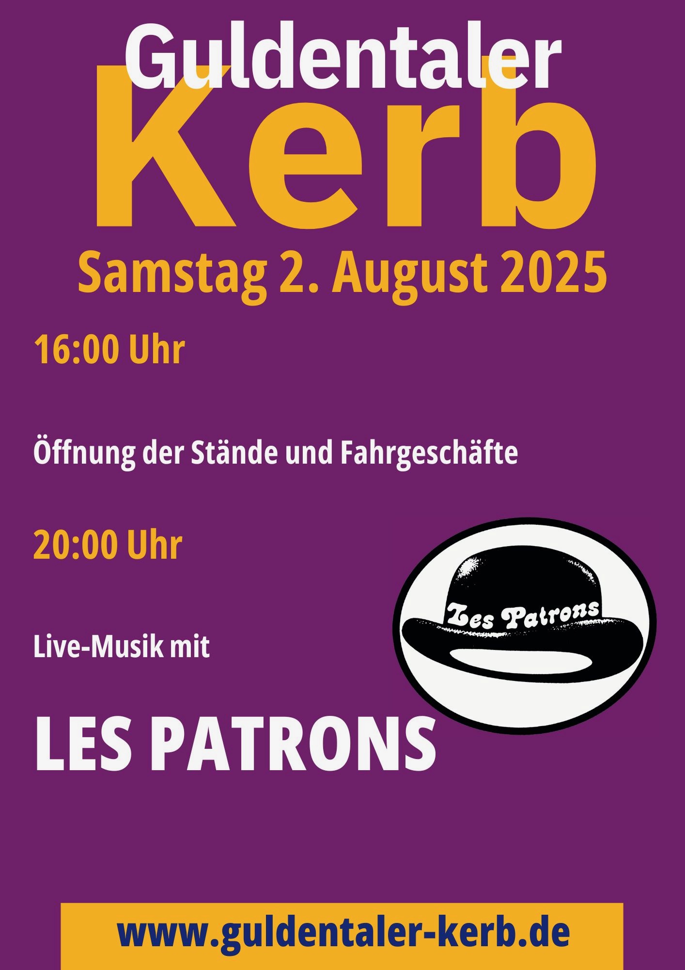 Guldentaler Kerb 2025 - Samstag